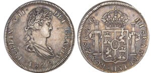 Mexique (Mexico) - Fernando VII - Zacatecas - 8 reales 1820 Zs RG