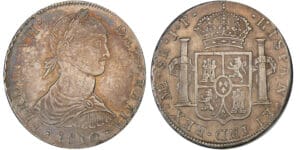 Pérou (Peru) - Fernando VII (1808-1821) - Lima - 8 reales 1810 JP
