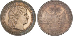 Haïti - 1 gourde 1887