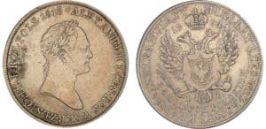 Pologne (Poland) - Nicholas Ier - 5 Zlotych 1834 KG