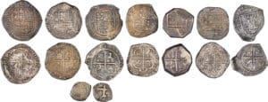 Espagne - Lot de 8 monnaies espagnoles