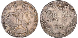 Suisse - Zurich - 1/2 thaler 1758