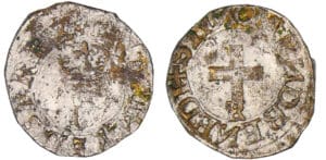 François 1er (1515-1547) - Douzain à la croisette - R (Villeneuve-Saint-André-Les-Avignon)