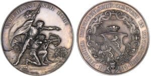 Suisse - Médaille de tir - 1891 Zürich