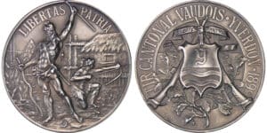 Suisse - Médaille de tir - 1899 Yverdon