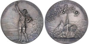 Suisse - Médaille de tir - 1900 Uster