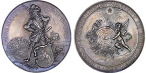 Suisse - Médaille de tir - 1891 Berne