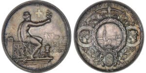 Suisse - Médaille de tir - 1895 Winterthur