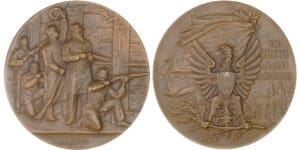 Suisse - Médaille de tir - 1898 Neuchâtel