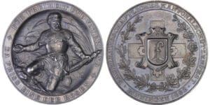 Suisse - Médaille de tir - 1893 Bâle