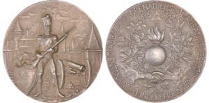 Suisse - Médaille de tir - 1898 Lausanne