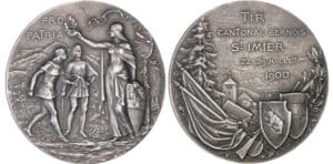 Suisse - Médaille de tir - 1900 Berne