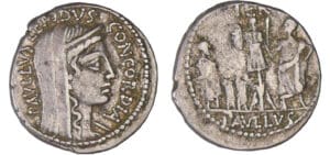 Aemilia - Denier (62 av. J.-C.)