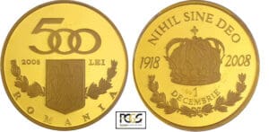 Roumanie - 500 lei 2008