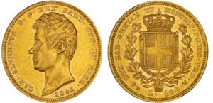 Italie - Sardaigne - Carlo Alberto - 100 lire 1832 (Gênes)