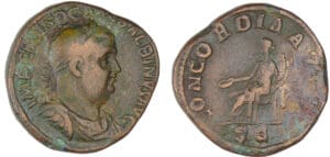 Balbin - Sesterce (238, Rome) - La Concorde