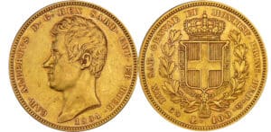 Italie - Sardaigne - Carlo Alberto - 100 lire 1834 (Gênes)