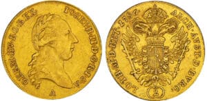 Autriche - Joseph II - 2 ducats 1786 A (Vienne)