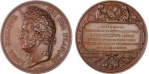 France - Louis Philippe, 1841, Inauguration de l'école normale par Bovy