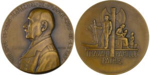 France - État français, 1941, Le Maréchal Pétain par Pierre Turin