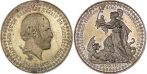 France - Henri V, Mort du Duc de Bordeaux le 24 Août 1883