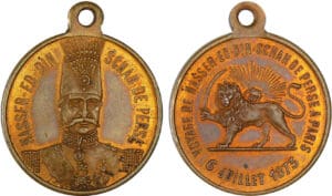 Iran - Iran - Visite du Shah de Perse, Nasser-al-Din, à Paris, 1873