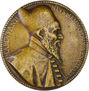 Italie - Marc Antonio Memmo, Doge de Venise, 1612-1615, Fonte uniface 1612, par Guillaume Dupré