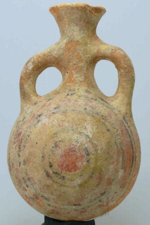 Chypre - Gourde en terre cuite - 5ème siècle av. J.-C.