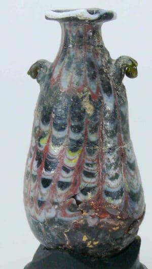 Romain - Vase à onguents en pâte de verre - 1er-3ème siècle