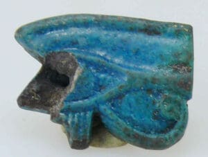 Egypte - Oeil oudja en fritte émaillée - 663-332 av. J.-C.