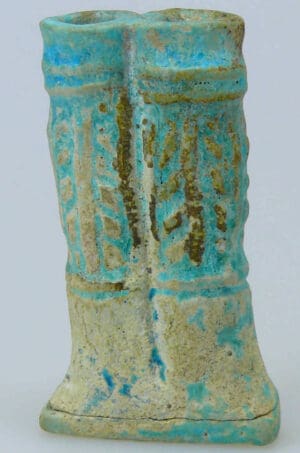 Egypte - Vase double à onguents - 663-332 av. J.-C.