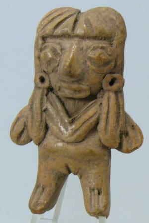 Précolombien - Mexique - Chupicaro - Idole en terre cuite 