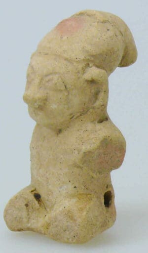 Précolombien - Mexique - La Tolita - Statuette en terre cuite 