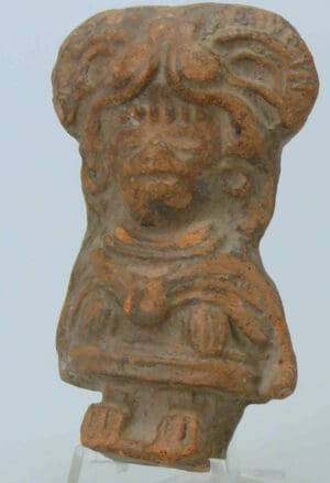 Précolombien - Mexique - Theotiuacan - Statuette en terre cuite 