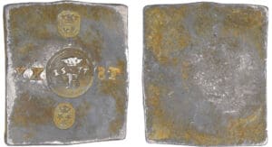 Pays-Bas - Siège de Breda - 20 stuivers 1577 - refrappe en étain