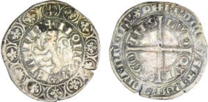 Flandre - Louis 1er de Crécy - Gros d'argent