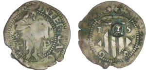 Perpignan - Philippe II - Double sol 1598 (Perpignan)