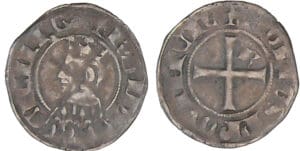 Provence - Charles II d'Anjou - Double denier