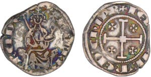 Chypre - Henri II - 1/2 gros de Jérusalem (Nicosie)