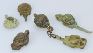 Romain - Ensemble de 6 fibules en bronze