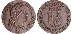 Louis XV (1715-1774) - Liard à la vieille tête - 1772 V (Troyes)