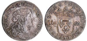 Italie - Tassarolo - Imitation du 1/12 d'écu des Dombes 1666