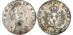 Louis XV (1715-1774) - Ecu au bandeau - 1768 L (Bayonne)