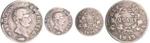 Napoléon 1er (1804-1814) - 1/4 de franc An 13 A (Paris)