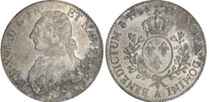 Louis XVI (1774-1792) - Ecu aux branches d’olivier - 1783 A (Paris)