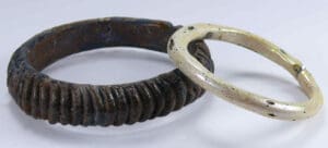 Romain - Lot de 2 bracelets en verre