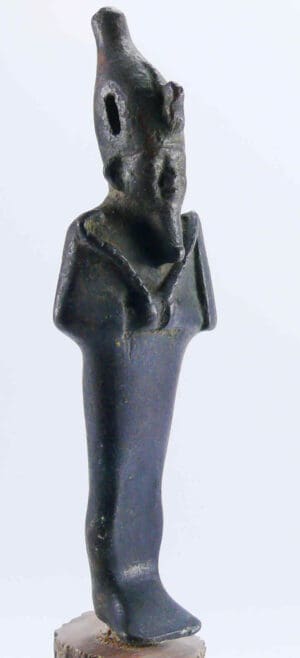 Egypte - Statuette en bronze du dieu Osiris - Basse époque (26 à 30ème dynastie)