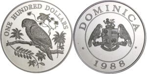 Dominique - 100 dollars 1988