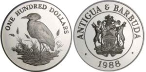 Antigua et Barbuda - 100 dollars 1988