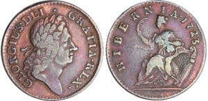 Etats-Unis - 1/2 penny 1723